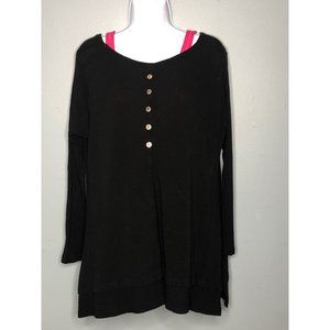 Cotton innovation large thin sweater top